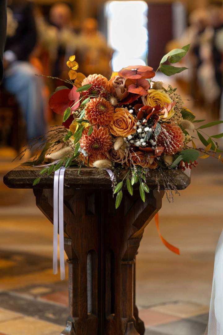 Des fleurs qui racontent votre histoire d'amour.