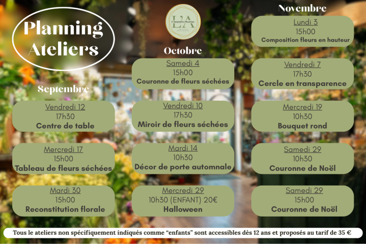 Planning Ateliers   1